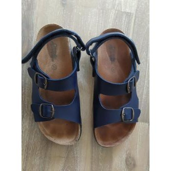 Chaussures Garçon Sandales et Nu-pieds Citrouille et Compagnie Pieds nus bleu marine Bleu