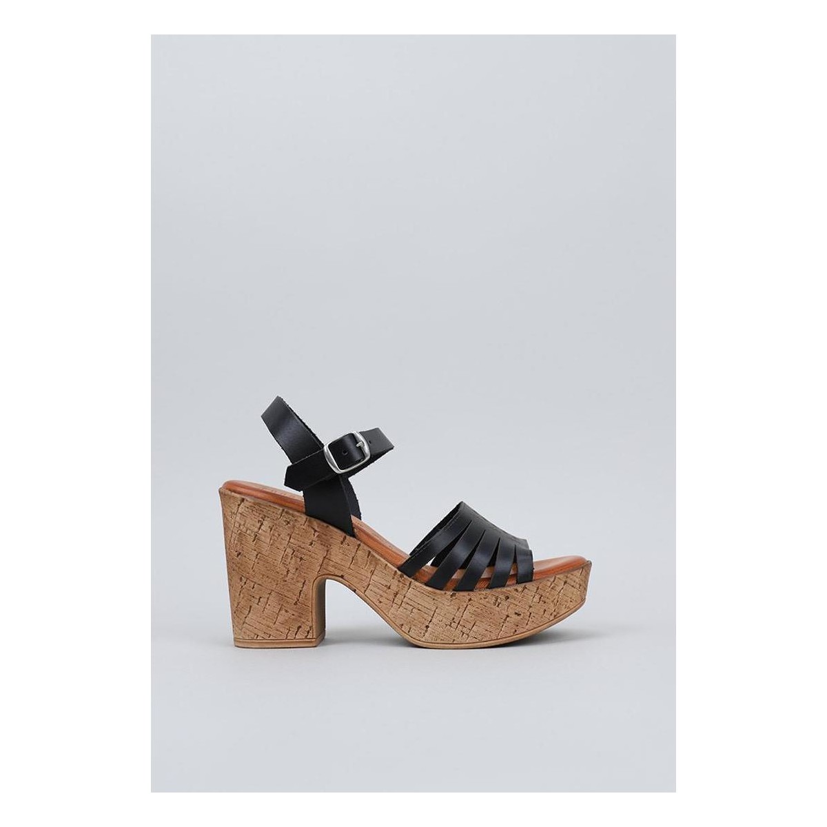 Chaussures Femme Sandales et Nu-pieds Walk & Fly KATYA Noir