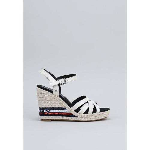 Chaussures Femme Espadrilles Tommy Hilfiger FW0FW04843 Blanc