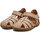 Chaussures Sandales et Nu-pieds Naturino Sandales semi-fermées en cuir SEE Gris