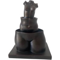 Maison & Déco Statuettes et figurines Parastone Statuette de collection Magritte - La Folie des Grandeurs Marron
