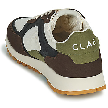 Chaussures Clae JOSHUA Marron / Blanc / Vert - Livraison Gratuite 
