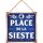 Maison & Déco points de fidélité Sud Trading Plaque métallique Corse 20 cm Bleu