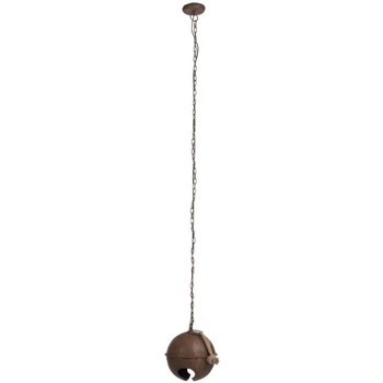 Maison & Déco Lustres / suspensions et plafonniers Jolipa Suspension Lampe Grelot en métal Marron