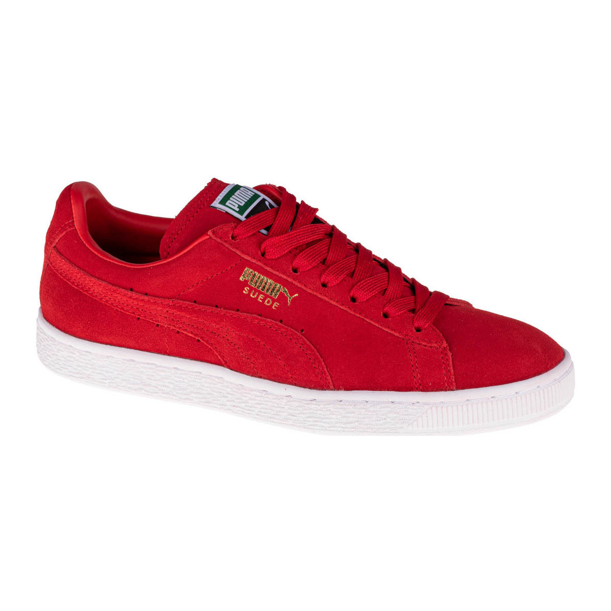 Chaussures Baskets basses Puma Suede Classic Rouge
