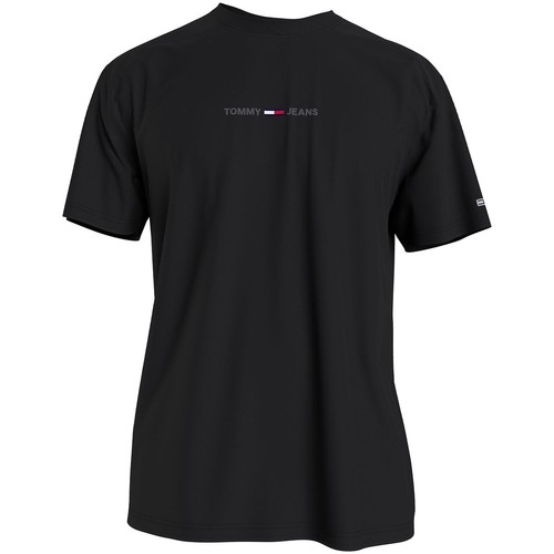 Vêtements Homme T-shirts & Polos Tommy Jeans T-shirt manches courtes  ref 52580 Noir Noir