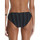Vêtements Femme Maillots de bain séparables Selmark Bas maillot slip bain bikini Plumetti noir  Mare Noir