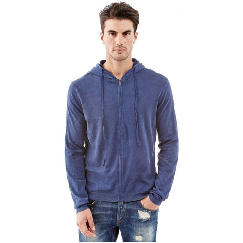 Vêtements Homme Sweats Guess Sweat à capuche  Franco Bleu Bleu