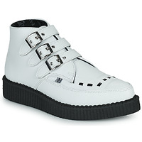 Chaussures Boots TUK POINTED CREEPER 3 BUCKLE BOOT Blanc