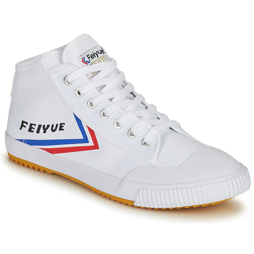 Feiyue FE LO 1920 MID Blanc / Bleu / Rouge - Livraison Gratuite | Spartoo !  - Chaussures Basket montante 36,00 €