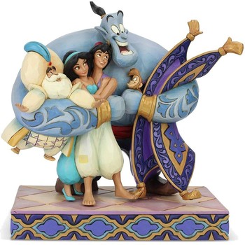 Maison & Déco Statuettes et figurines Disney Figurine collection Aladdin et ses amis  Traditions Bleu