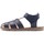 Chaussures Garçon Sandales et Nu-pieds Boni & Sidonie Boni Azur - sandale garcon scratch Bleu