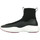 Chaussures Femme Baskets mode Calvin Klein Jeans Runner Sneaker Sock Noir