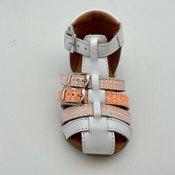 Chaussures Fille GBB PERLE SANDALE OUVERTE Blanc - Chaussures Sandale Enfant 69 