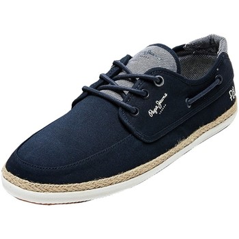 Chaussures Homme Baskets Inspire Pepe jeans Baskets  Maui Boat ref 52668 marine Bleu