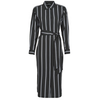 Vêtements Femme Robes longues Lauren Ralph Lauren RYNETTA-LONG SLEEVE-CASUAL DRESS Noir