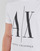Vêtements Homme T-shirts manches courtes Armani Exchange HULO Blanc