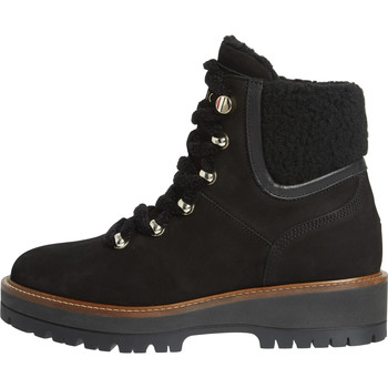 Chaussures Femme Boots Tommy Hilfiger TH OUTDOOR FLAT BOOT Black