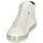 Chaussures Femme Boots Geox LEELU Blanc / Gris