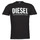 Vêtements Homme T-shirts manches courtes Diesel T-DIEGOS-ECOLOGO Noir