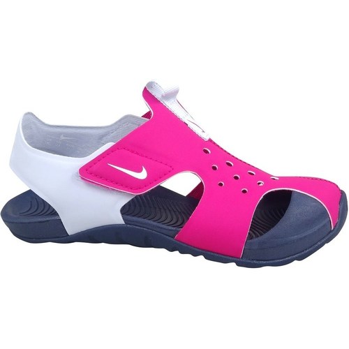 Chaussures Enfant Sandales et Nu-pieds Nike Sunray Protect 2 Rose, Blanc