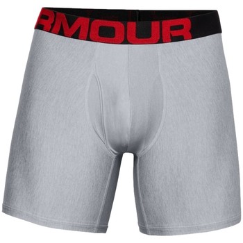 Sous-vêtements Homme Boxers Under Armour Charged Tech 6in 2 Pack Grise
