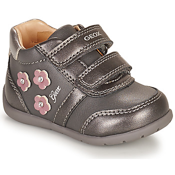 Chaussures Fille Baskets basses Geox ELTHAN Gris