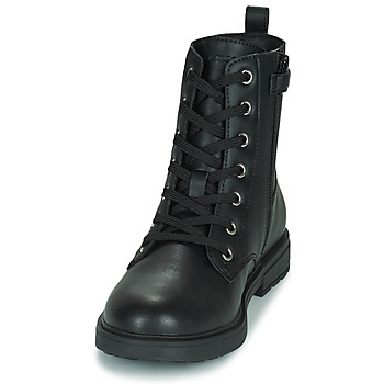 Chaussures Fille Geox ECLAIR Noir - Chaussures Boot Enfant 39 