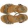 Chaussures Femme Sandales et Nu-pieds Interbios W confortables sandales compensées Vert
