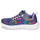 Chaussures Fille Baskets basses Skechers GLOW-BRITES Marine / LED