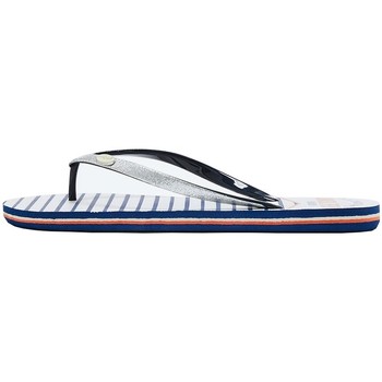 Chaussures Another Tongs Pepe jeans Tongs Anothers  ref 52988 Rake Sailor Silver Argenté