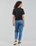 Vêtements Femme Tops / Blouses Calvin Klein Jeans KNOTTED TEE Noir