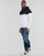 Vêtements Homme Sweats Calvin Klein Jeans COLORBLOCK SHADOW LOGO HOODIE Noir / Blanc