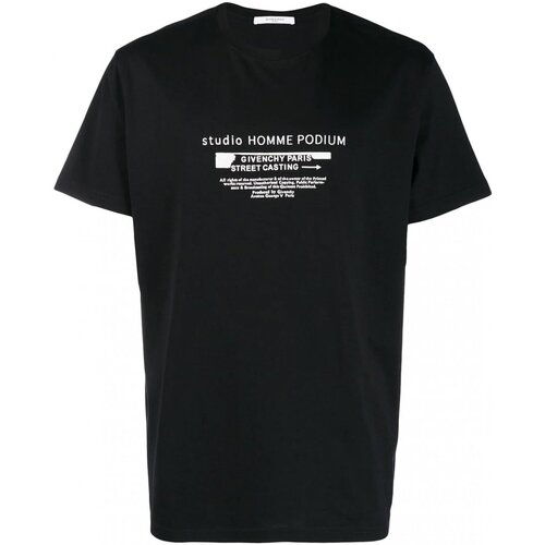 Vêtements Homme T-shirts manches courtes lipstick Givenchy BM70SC3002 Noir
