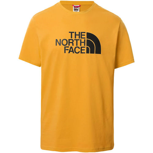 Homme The North Face T-shirt Easy jaune - Livraison Gratuite 