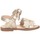 Chaussures Fille Sandales et Nu-pieds Florens J223326D Sandales Enfant PLATINE Gris