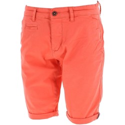 Vêtements Homme Shorts / Bermudas La Maison Blaggio Venili corail short chino Orange