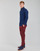 Vêtements Homme Chemises manches longues Polo Ralph Lauren TRENNYB Velours Bleu