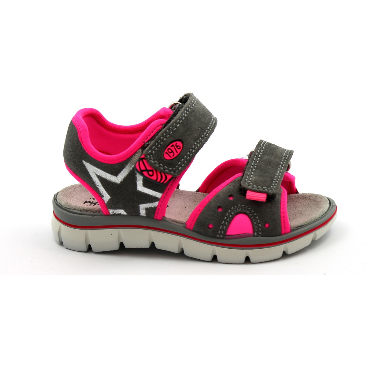 Chaussures Enfant Sandales et Nu-pieds Primigi PRI-E21-98144-GR-b Gris