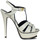 Chaussures Femme Sneakers Malibu Saint Laurent Sandales Tribute Blanc
