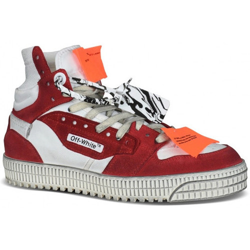 Chaussures Homme Baskets mode Off-White Sneakers Legend Off Court Rouge