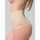 Sous-vêtements Femme Produits gainants Luna Slip amincissant microfibre taille haute 26 cm Sculpt Beige