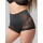 Sous-vêtements Femme Produits gainants Luna Slip amincissant mesh extra-fin taille haute 26 cm Sculpt Noir