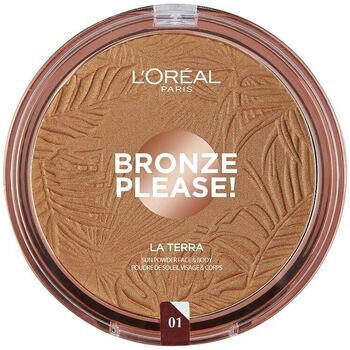 Beauté Blush & poudres L'oréal Bronze Please! La Terra 01-light Caramel 