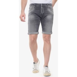 Vêtements Homme Shorts / Bermudas Le Temps des Cerises Bermuda jogg if gris délavé GREY