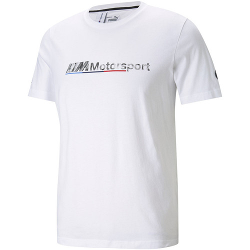 Puma BMW M MOTORSPORT LOGO Blanc - Vêtements T-shirts & Polos Homme 32,40 €