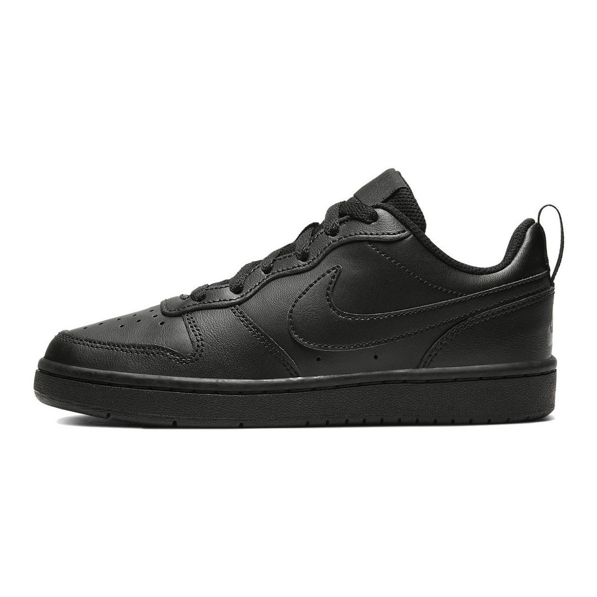 Chaussures Enfant Baskets basses Nike COURT BOROUGH LOW 2 GS Junior Noir