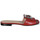 Chaussures Femme Sandales amp Gucci für Herren Sandales Rouge