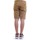 Vêtements Homme Shorts / Bermudas 40weft SERGENTBE 6011 Bermudes homme cuir Marron