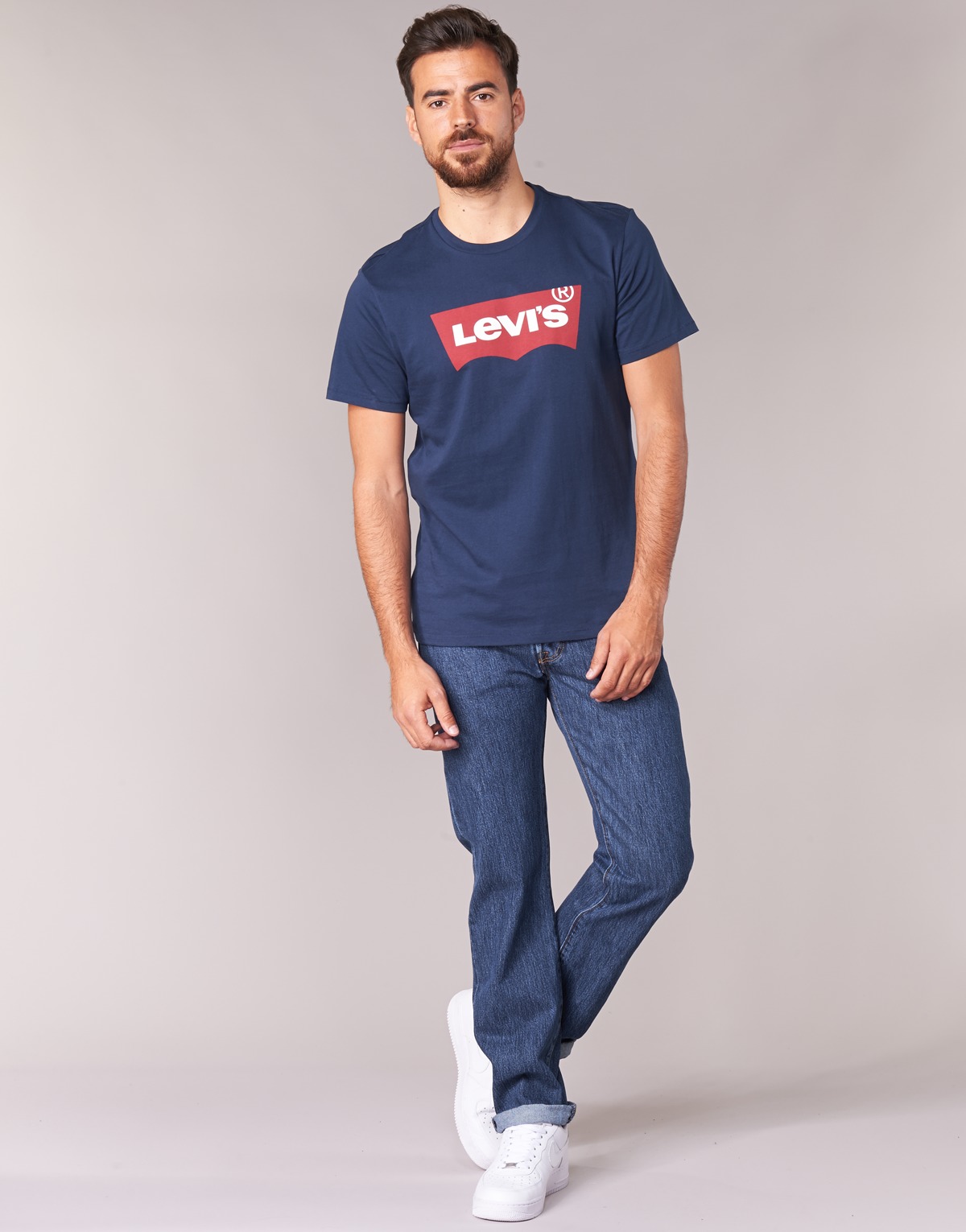 Vêtements Homme The Jeans droit Levi's 501® LEVI'S ORIGINAL FIT Bleu